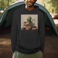 Octopus Reads a Book Book Lovers Men Hoodie Octopus Reads a Book Book Lovers Men Hoodie