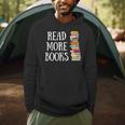 Reading Reader Read More Books Librarian Literature Teacher Men Hoodie Reading Reader Read More Books Librarian Literature Teacher Men Hoodie