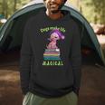 Sophie Magic Wand Dog Wizard Books Men Hoodie