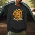 Sunflowers Flowers Book Floral Men Hoodie Sunflowers Flowers Book Floral Men Hoodie