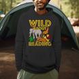 Wild About Reading Back To School Teacher Books Read Men Hoodie Wild About Reading Back To School Teacher Books Read Men Hoodie
