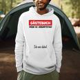 Man Oldtimer Birthday Middle Finger Guest Book 40 Years Men Hoodie