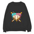 Baseball Drip For Boys Ice Cream Dripping Baseball Sport Unisex Sweatshirt Baseball Drip For Boys Ice Cream Dripping Baseball Sport Unisex Sweatshirt