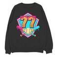 Baseball Drip Jersey Number 77 For Players & 77th Birthday Unisex Sweatshirt Baseball Drip Jersey Number 77 For Players & 77th Birthday Unisex Sweatshirt