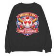 Baseball Is My Love Language Valentine Unisex Sweatshirt Baseball Is My Love Language Valentine Unisex Sweatshirt