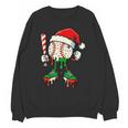 Christmas Baseball Drip For Boys Ice Cream Drip Baseball Unisex Sweatshirt