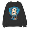 Ice Cream Baseball Glove 8th Birthday Edition Unisex Sweatshirt Ice Cream Baseball Glove 8th Birthday Edition Unisex Sweatshirt