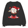 Kids Valentine Baseball Boys Valentines Day Tee Unisex Sweatshirt