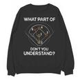 What Part Of Dont You Understand 6432 Baseball Unisex Sweatshirt What Part Of Dont You Understand 6432 Baseball Unisex Sweatshirt