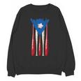 Puerto Rican Baseball Bats Puerto Rico Flag Pride BéIsbol Unisex Sweatshirt