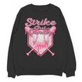 Strike Out Breast Cancer Baseball Drip For Boys Youth Unisex Sweatshirt Strike Out Breast Cancer Baseball Drip For Boys Youth Unisex Sweatshirt