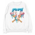 67 Baseball Life Style 101 Apparel Youth Drip Baseball Boys Unisex Sweatshirt