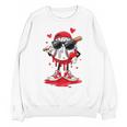 Baseball Drip Ice Cream Sunglasses Boys Youth Kids Valentine Unisex Sweatshirt