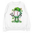 Boys St Patrick’s Day Baseball Drip Ice Cream Apparel Youth Unisex Sweatshirt