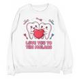Cute Dentist Valentine Love You To The Molars Teeth Pun Raglan Baseball Tee Unisex Sweatshirt Cute Dentist Valentine Love You To The Molars Teeth Pun Raglan Baseball Tee Unisex Sweatshirt