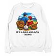 Father Son Baseball Father's Day Unisex Sweatshirt Father Son Baseball Father's Day Unisex Sweatshirt