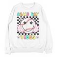 Game Day Vibes Softball Baseball Groovy Game Day Girls Women Unisex Sweatshirt Game Day Vibes Softball Baseball Groovy Game Day Girls Women Unisex Sweatshirt