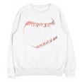 Hit Hard Run Fast Turn Left Baseball Player & Fan Premium Tri-Blend Unisex Sweatshirt