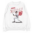 Jarren Duran Boston MLB Baseball Players MLBJDU204M Unisex Sweatshirt