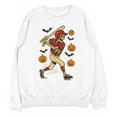 Skeleton Halloween Baseball Boys Men Kids Toddler Unisex Sweatshirt