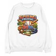 Spring Training 2026 Baseball Fan Retro Palm Cactus Premium Tri-Blend Unisex Sweatshirt
