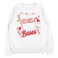 Stealing Hearts Like I Steal Bases Softball Baseball Batter Unisex Sweatshirt Stealing Hearts Like I Steal Bases Softball Baseball Batter Unisex Sweatshirt