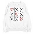 Tic Tac Toe Love Hearts Romantic Valentine Raglan Baseball Tee Unisex Sweatshirt Tic Tac Toe Love Hearts Romantic Valentine Raglan Baseball Tee Unisex Sweatshirt