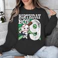 9th Birthday Baseball Birthday Party 9th Birthday Boy Unisex Sweatshirt