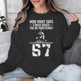 How Many Days A Week 6 7 67 Meme Baseball Humor Unisex Sweatshirt