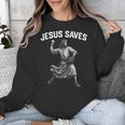 Jesus Saves Shirt Religious Christian Faith Baseball Unisex Sweatshirt Jesus Saves Shirt Religious Christian Faith Baseball Unisex Sweatshirt
