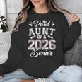 Proud Aunt Of A 2026 Senior Baseball Graduate Unisex Sweatshirt