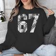 Vintage Baseball Number 67 Jersey Player Uniform Unisex Sweatshirt Vintage Baseball Number 67 Jersey Player Uniform Unisex Sweatshirt