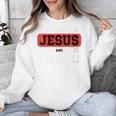 This Boy Runs On Jesus And Baseball Christian Baseball Unisex Sweatshirt
