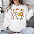 I Survived 6733 Days Baseball Football Softball 3rd Grade Unisex Sweatshirt