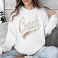 Vintage Baseball Coach Unisex Sweatshirt