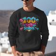 100 Days Of School Baseball Drip Ice Cream Costume Teachers Unisex Sweatshirt