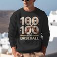 100 Days Of School Baseball Love Valentine’s Day Men Women Unisex Sweatshirt