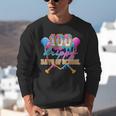 100 Drippy Days Of School Baseball Ice Cream Drip Boys Kids Unisex Sweatshirt