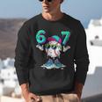 67 Meme Six Seven 6 7 Meme Baseball Drip Unisex Sweatshirt