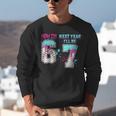 6th Birthday Now I'm 6 Next Year I'Ll Be 7 Baseball Drip 67 Unisex Sweatshirt