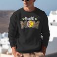 Ball Mom Leopard Baseball Softball Player Mom Unisex Sweatshirt
