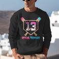 Baseball 13 Year Ice Cream Drip 13th Bday Official Teenager Unisex Sweatshirt