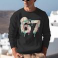 Baseball 67 Drip Six Seven Baseball Dripping Boys Kids Unisex Sweatshirt