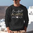 Baseball Auntie Leopard Baseball Heart Unisex Sweatshirt