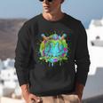 Baseball Drip For Boys Ice Cream Drip Youth Boys Baseball Unisex Sweatshirt