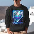 Baseball Drip Ice Cream Blue Glow Melt Ball Graphic Unisex Sweatshirt Baseball Drip Ice Cream Blue Glow Melt Ball Graphic Unisex Sweatshirt