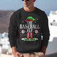 The Baseball Elf Christmas Sport Lovers Xmas Elf Unisex Sweatshirt
