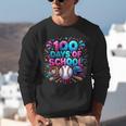 Baseball Ice Cream Drip 100 Days Of School Student Teacher Unisex Sweatshirt