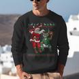 Christmas Santa Baseball Ugly Sweater Unisex Sweatshirt