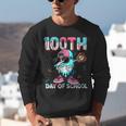 Dabbing Drippy 100th Days Of School Baseball Ice Cream Drip Unisex Sweatshirt
